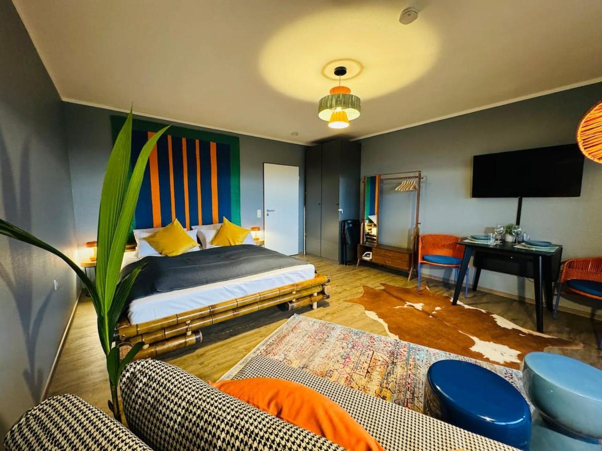 Klassen Stay - Design Studio In 11 Etage - Tolle Aussicht - Sauna, Pool - Netflix Lahnstein Esterno foto